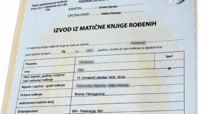 gdje izvaditi rodni list izvod matična knjiga rođeni online PDF