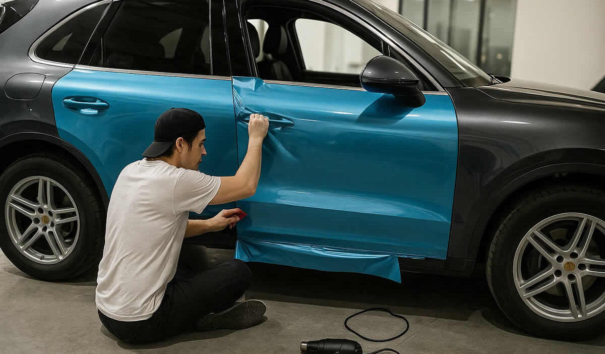 folija za auto vrste cijene prednosti ugradnja color wrap farovi karbon ppf llumar fen