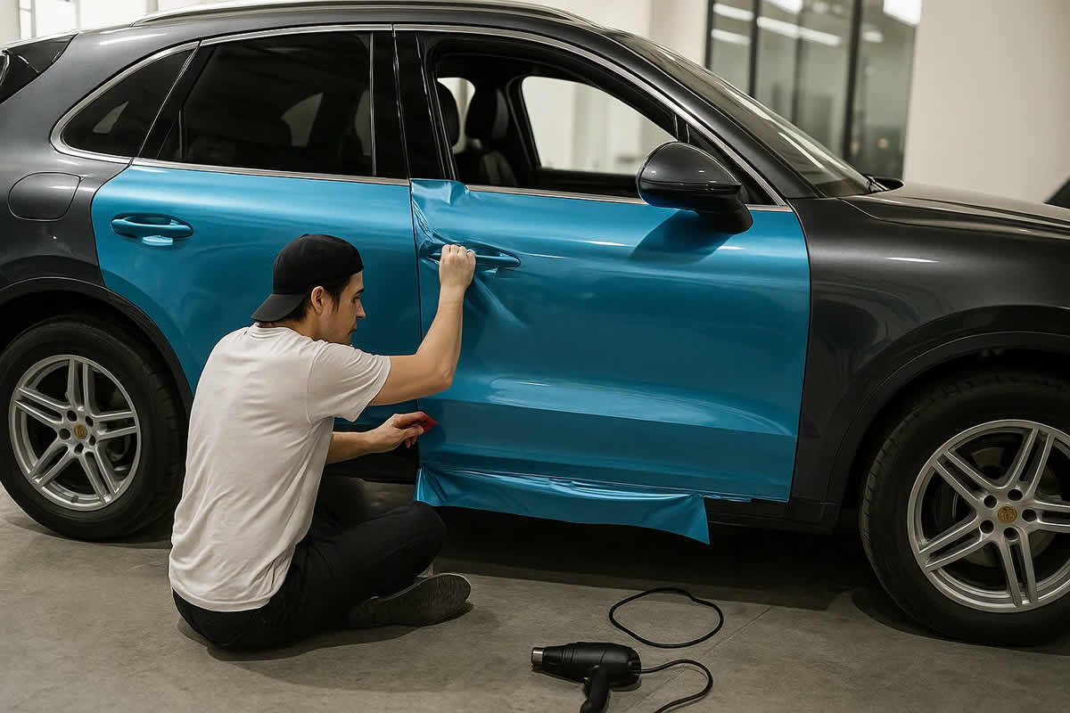 folija za auto vrste cijene prednosti ugradnja color wrap farovi karbon ppf llumar fen