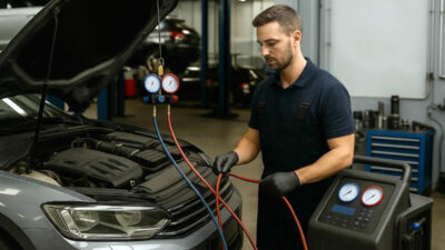 klima za auto punjenje popravak zamjena cijene servisiranje gas kompresor r134a majstor