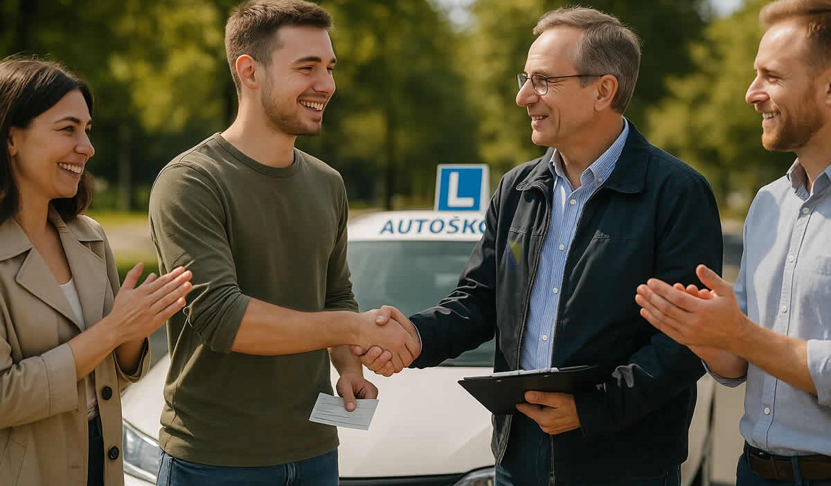cijena polaganja vozačkog ispita troškovi komisija kandidat testovi rate taksa autoškola poligon