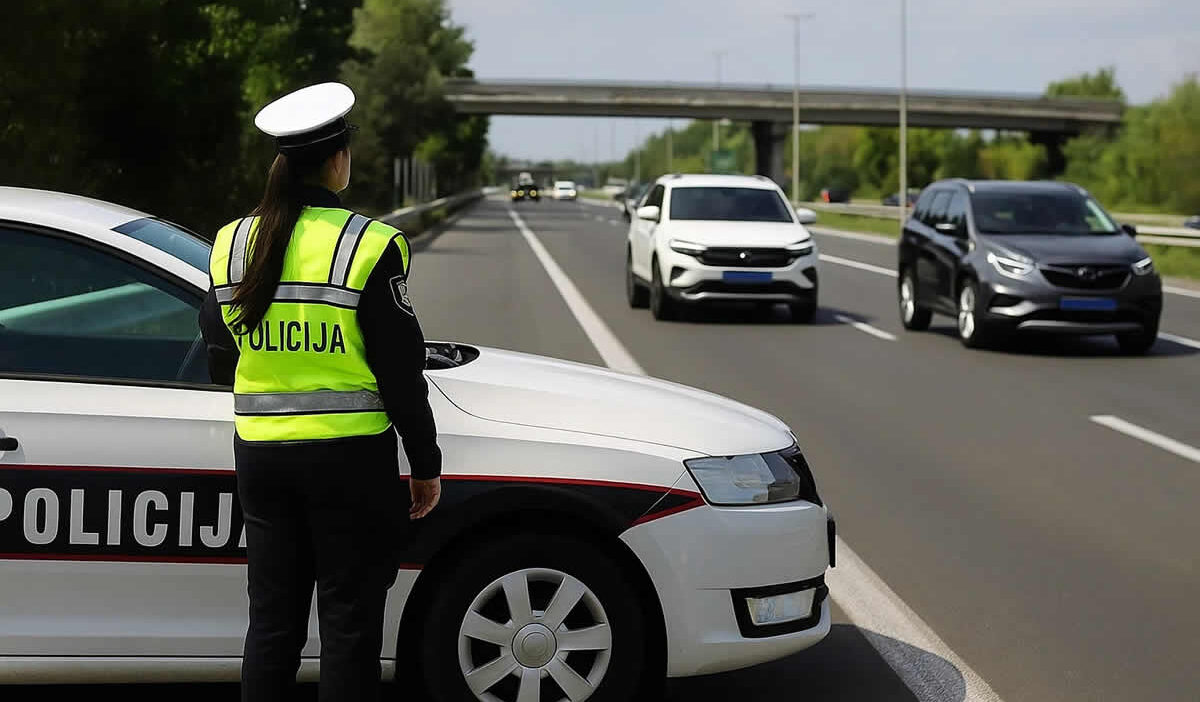 istekla vozačka dozvola produženje cijena kazne vozački ispit kontrola saobraćaj automobil policajac