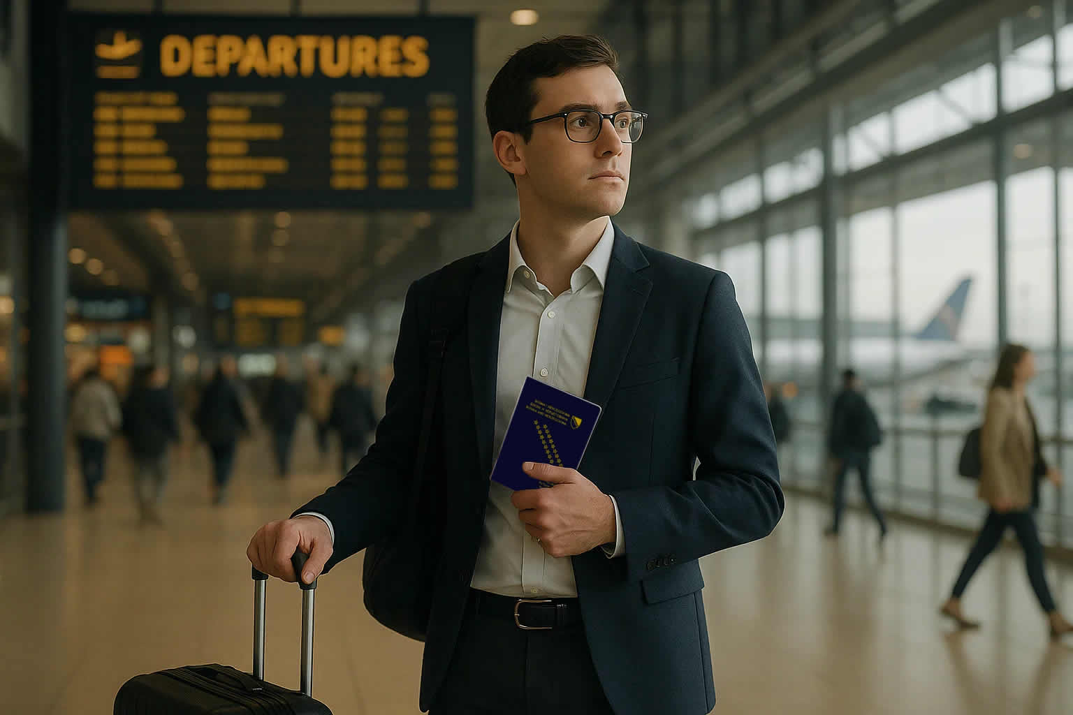 kako nostrifikovati diploma njemačka austrija slovenija anabin enic-naric pasoš aerodrom putovanje muškarac odlazak
