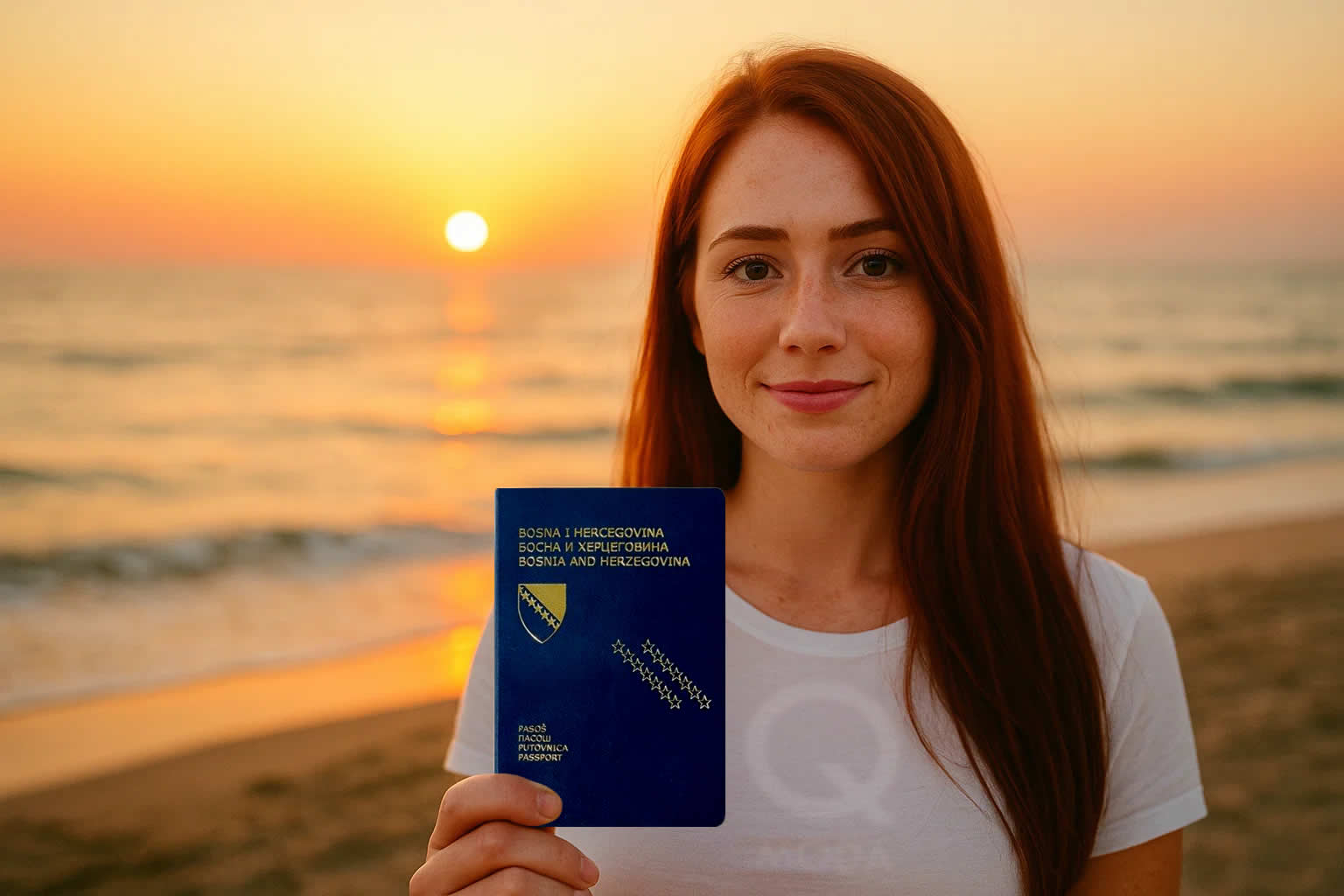 koliko košta izrada pasoš bih region cijene rokovi zamjena gubitak djevojka plaža sunce more