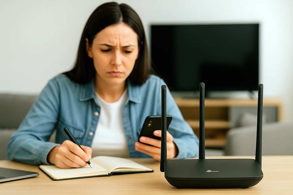 zaboravljena wifi lozinka saznati promijeniti wifi šifru ruter android windows macos žena mobitel