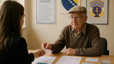 zamjena vozačke dozvole strane dijaspora starije osobe prebivalište troškovi kancelarija