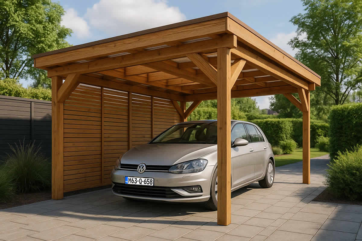 cijena izgradnje nadstrešnice za auto drvo metal polikarbonat održavanje pergola šadrvan tenda