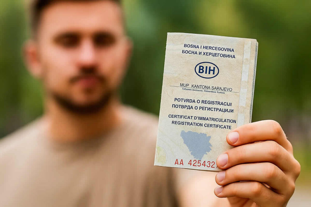 izgubljena saobraćajna dozvola odmah uraditi kazna prijava zamjena duplikat službeni list potvrda registracija vozilo bih