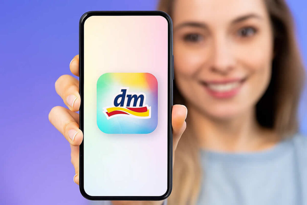 kako instalirati dm aplikacija uputstvo bodovi poklon kartica popusti ušteda bodovi žena ruka mobitel aplikacija