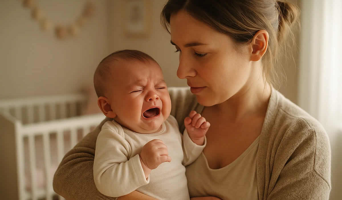 zašto beba plače razlozi savjeti kako umiriti brzo lako stres glad bolest zubi spavanje zvuk majka suze