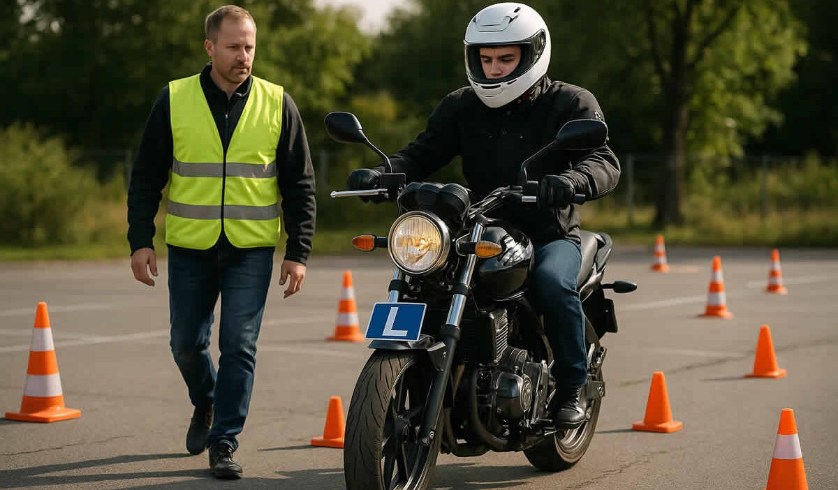 cijena polaganja a kategorija bih motocikl poligon autoškola instruktor kaciga kandidat ljekarsko uvjerenje testovi vozački ispit