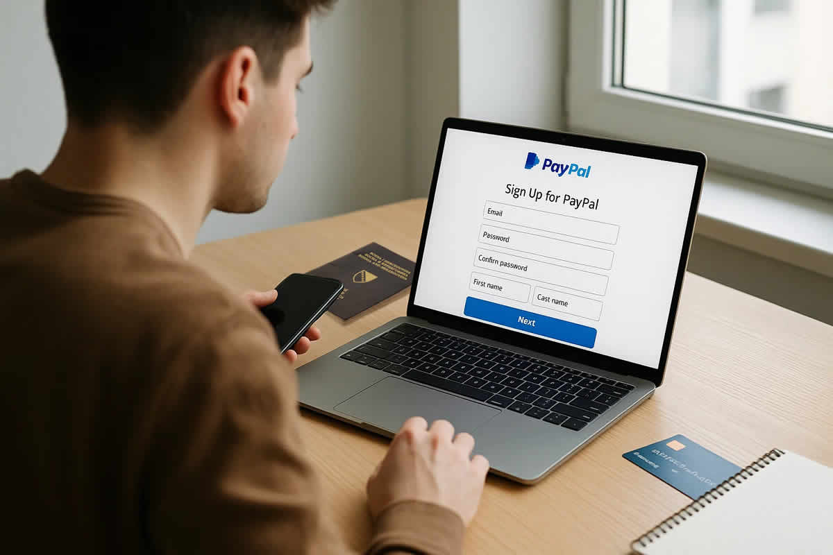 kako otvoriti paypal račun vodič početnici kartica dokumenti blokada šifra kupovina naknada verifikacija laptop