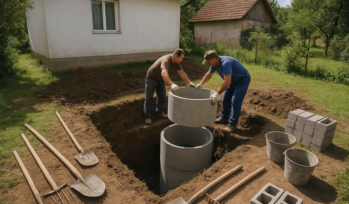 septička jama vrste cijene košta izgradnja održavanje beton plastika otpad čišćenje miris zakon montaža