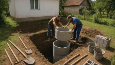 septička jama vrste cijene košta izgradnja održavanje beton plastika otpad čišćenje miris zakon montaža