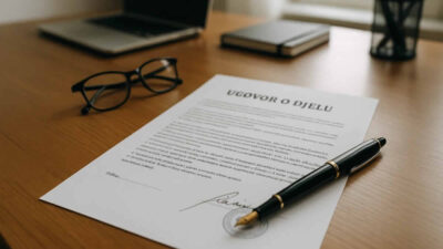 ugovor o djelu besplatan primjer word pdf obrazac preuzimanje download izvođač naručilac potpis porez raskid