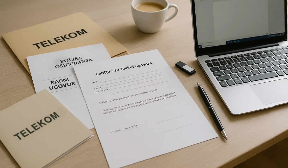 zahtjev za raskid ugovora besplatan pdf word obrazac najam telekom poslodavac papiri laptop usb olovka