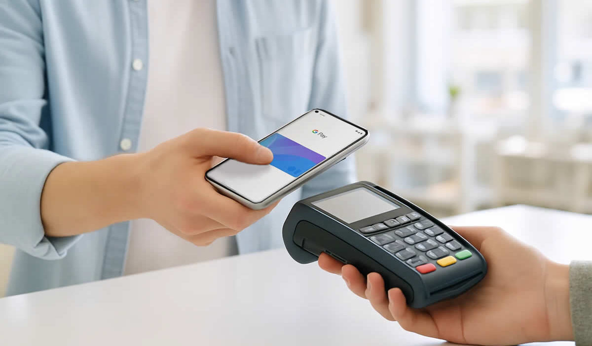 kako plaćati mobitelom potpuni vodič za google pay apple pay kartica nfc beskontaktno pos terminal qr kod ruka kupovina