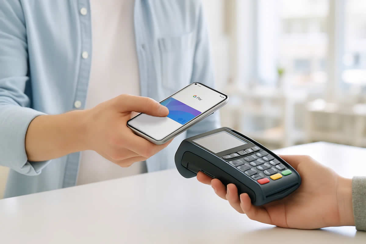 kako plaćati mobitelom potpuni vodič za google pay apple pay kartica nfc beskontaktno pos terminal qr kod ruka kupovina