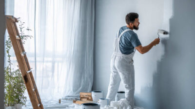 cijena krečenja po m2 košta stan kvadrati gletovanje lokacija majstori merdevine kanta materijal moleraj savjeti zaštita