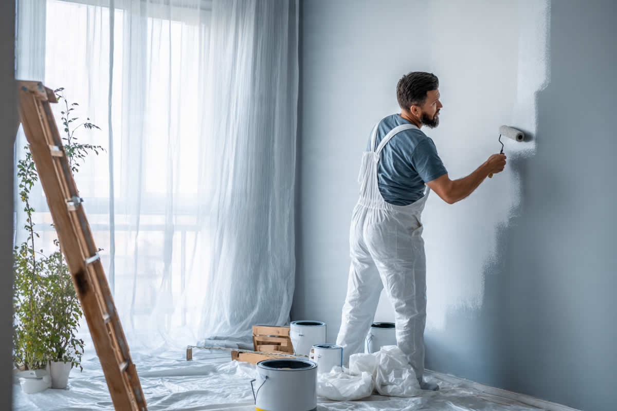 cijena krečenja po m2 košta stan kvadrati gletovanje lokacija majstori merdevine kanta materijal moleraj savjeti zaštita