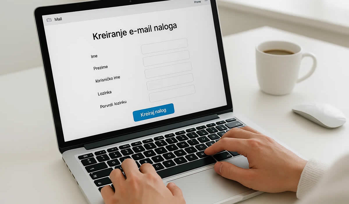 kako napraviti e-mail adresu najbrži vodič gmail nalog dvofaktorska autentifikacija profil registracija šifra