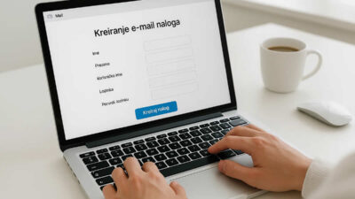 kako napraviti e-mail adresu najbrži vodič gmail nalog dvofaktorska autentifikacija profil registracija šifra