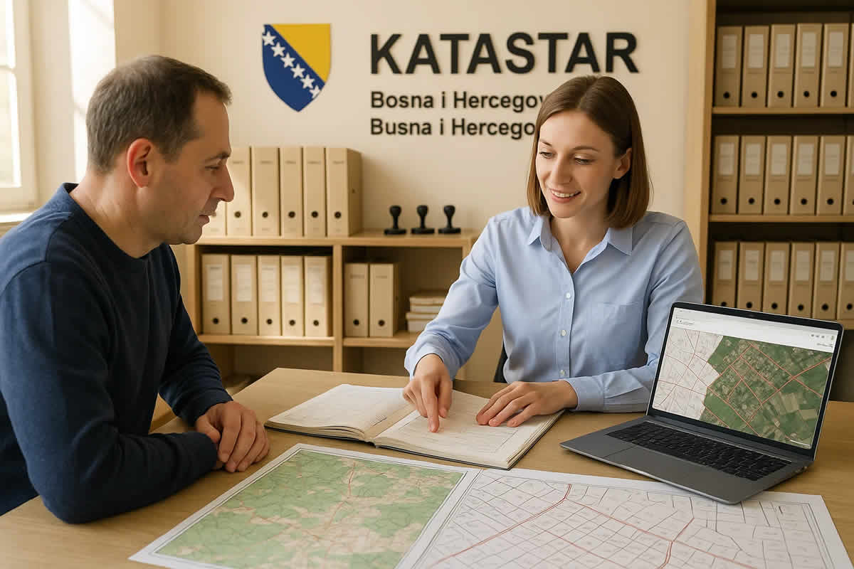 šta je katastarska opština definicija praktična primjena geoportal legalizacija nekretnine parcela prodaja srez zemljišne knjige