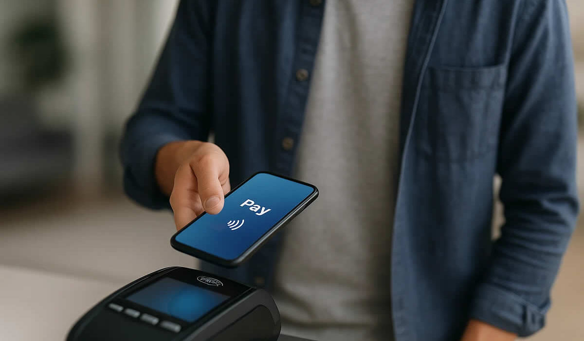 šta je nfc kako radi jednostavno objašnjenje google apple pay beskontaktno banka baterija domet sigurnost ruka mobitel pos