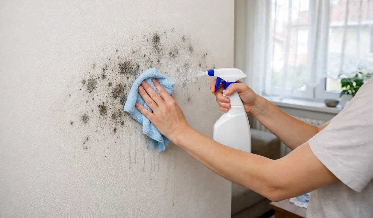 kako ukloniti buđ provjerene metode djeluju sirće soda bikarbona hemikalije alkohol podrum ventilacija vlaga uzroci krpa čišćenje