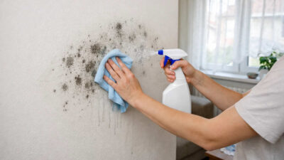 kako ukloniti buđ provjerene metode djeluju sirće soda bikarbona hemikalije alkohol podrum ventilacija vlaga uzroci krpa čišćenje