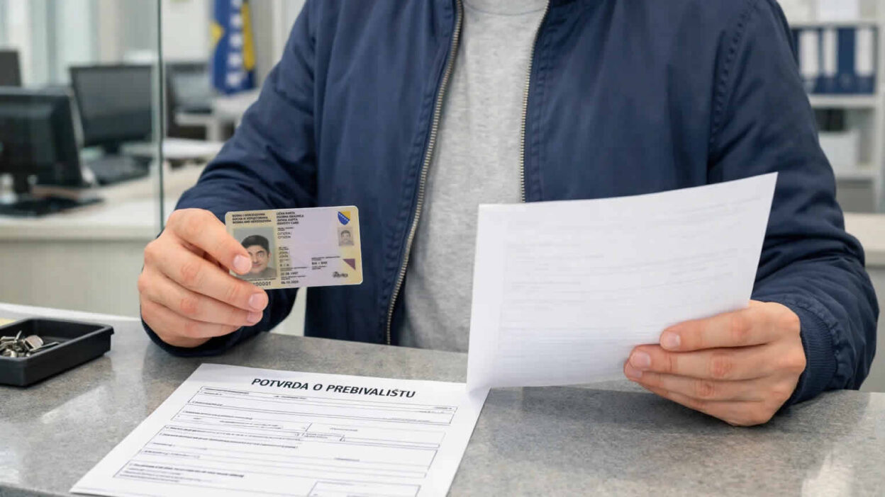 potvrda o prebivalištu kompletan vodič bosna i hercegovina hrvatska srbija lična karta pasoš banka cips online mup posao škola šalter